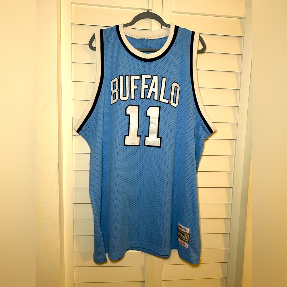 Bob McAdoo Jersey Buffalo Braves Hardwood Classic NBA Size 56 (XL) See Measure